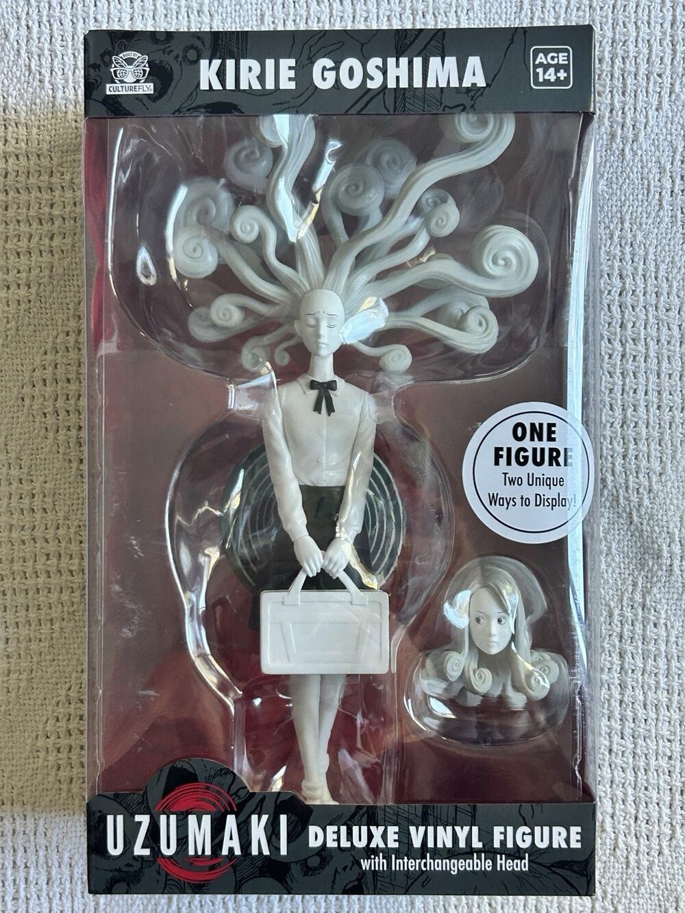 Uzumaki Kirie Goshima Deluxe Vinyl Figure Interchangeable Head CultureFly